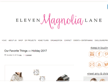 Tablet Screenshot of 11magnolialane.com